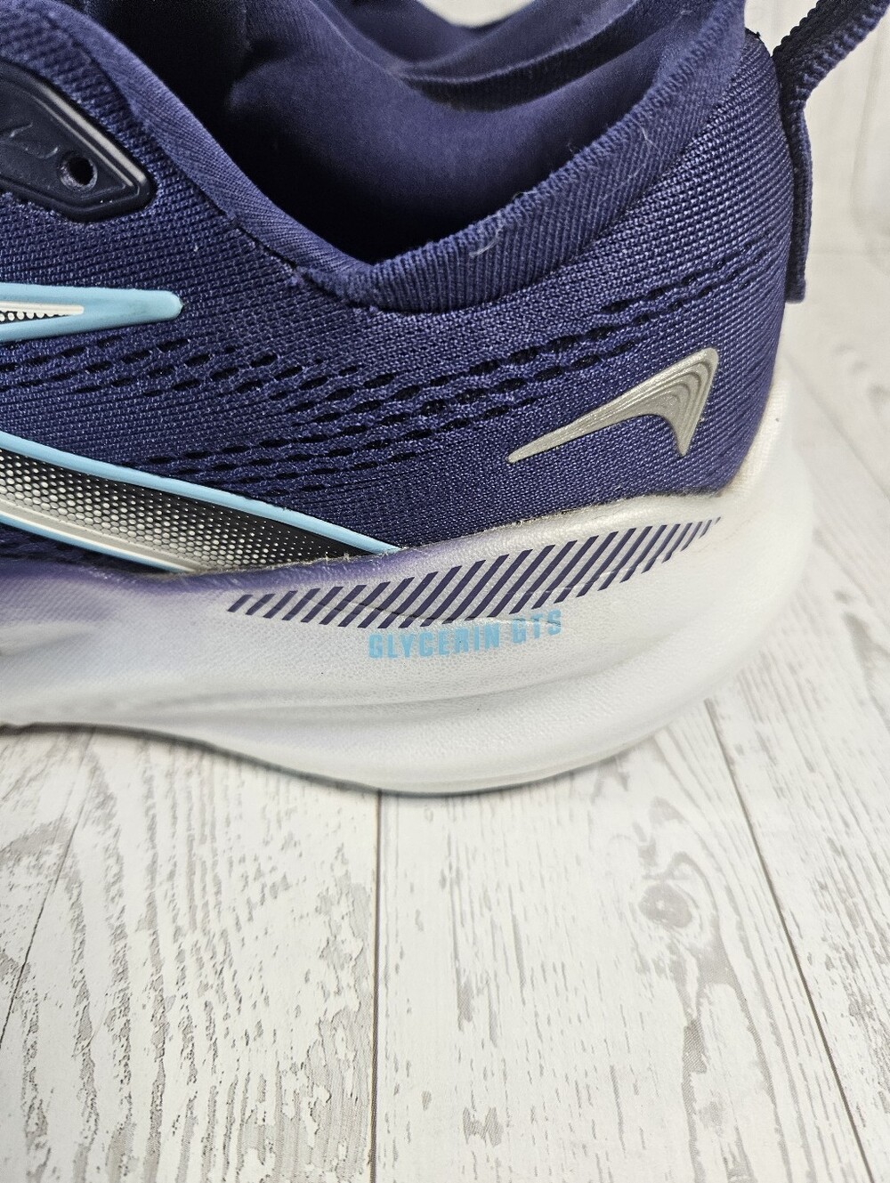 Brooks Glycerin 22 Running Shoes Womens 10 Blue Ribbon/Peacoat/Dianthus - Picture 2 of 11